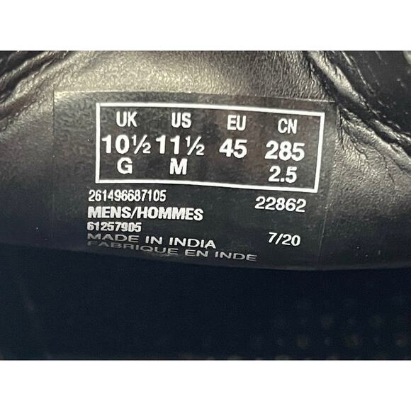 Bostonian Commonwealth Men's Black Wingtip Dress Shoes Size 11.5 - Picture 8 of 10